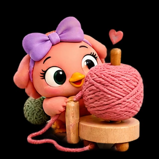 Portaovillos para crochet y tejido
